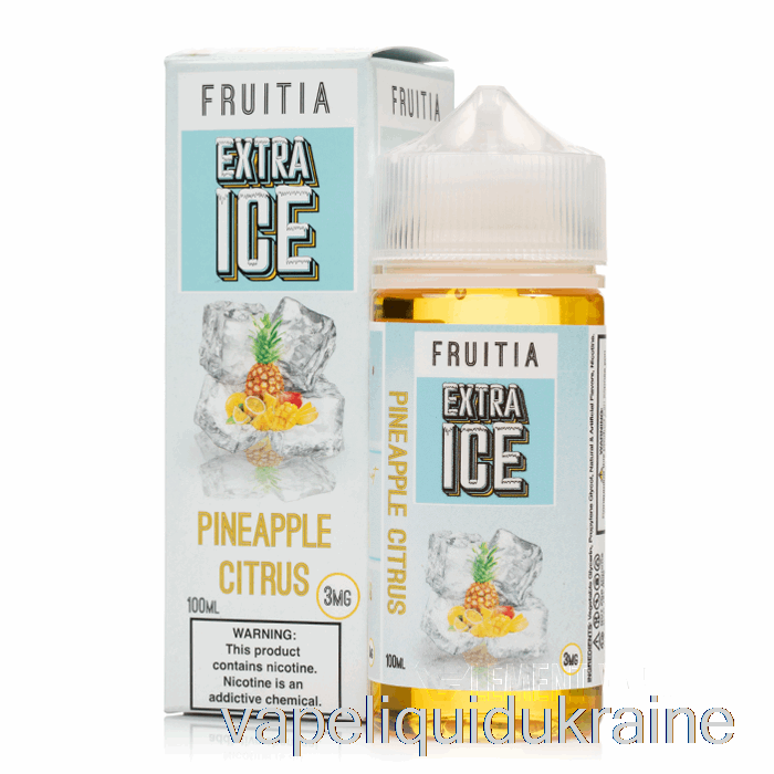 Vape Ukraine Pineapple Citrus - Extra Ice - Fruitia - 100mL 0mg